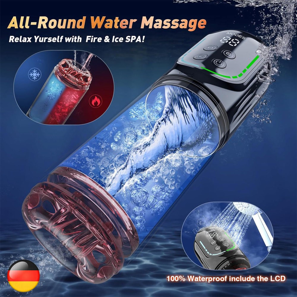 Automatischer Masturbator Cup Elektrischer Masturbieren Sexspielzeug für Männer~