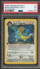 Pokemon Dark Dragonite Team Rocket 1st Edition Holo Rare #5 PSA 1.5