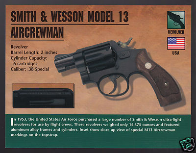 SMITH & WESSON MODEL 13 AIRCREWMAN .38 Special Gun Classic