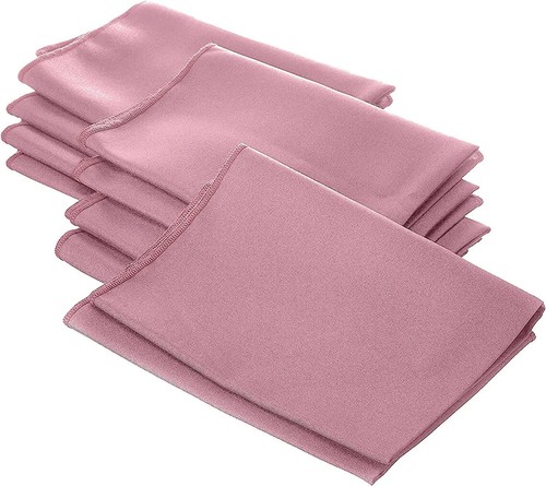 18" x 18" Polyester Poplin Napkins - Solid Rectangular Napkins (Pick A Color) - Picture 15 of 37