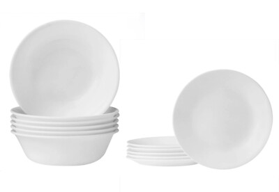 Corelle Classic Winter Frost White 20-oz Pasta Bowls, Set of 6 - Walmart Supplies