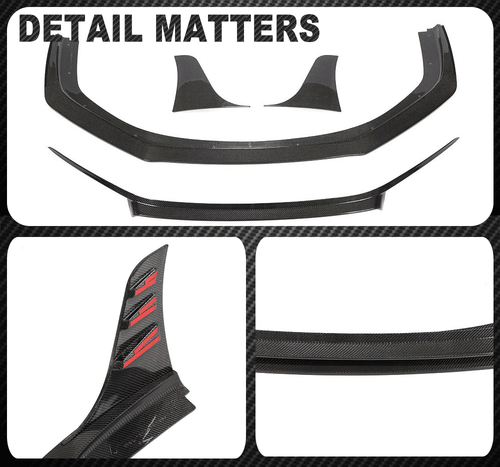 Carbon Frontlippe Front Spoiler Lippe Für Porsche 911 991 Carrera GTS 2017-2018 - Bild 11 von 11