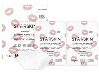 Starskin Dreamkiss Plumping & Hydrating Bio-Cellulose Lip Masks 2 Stück