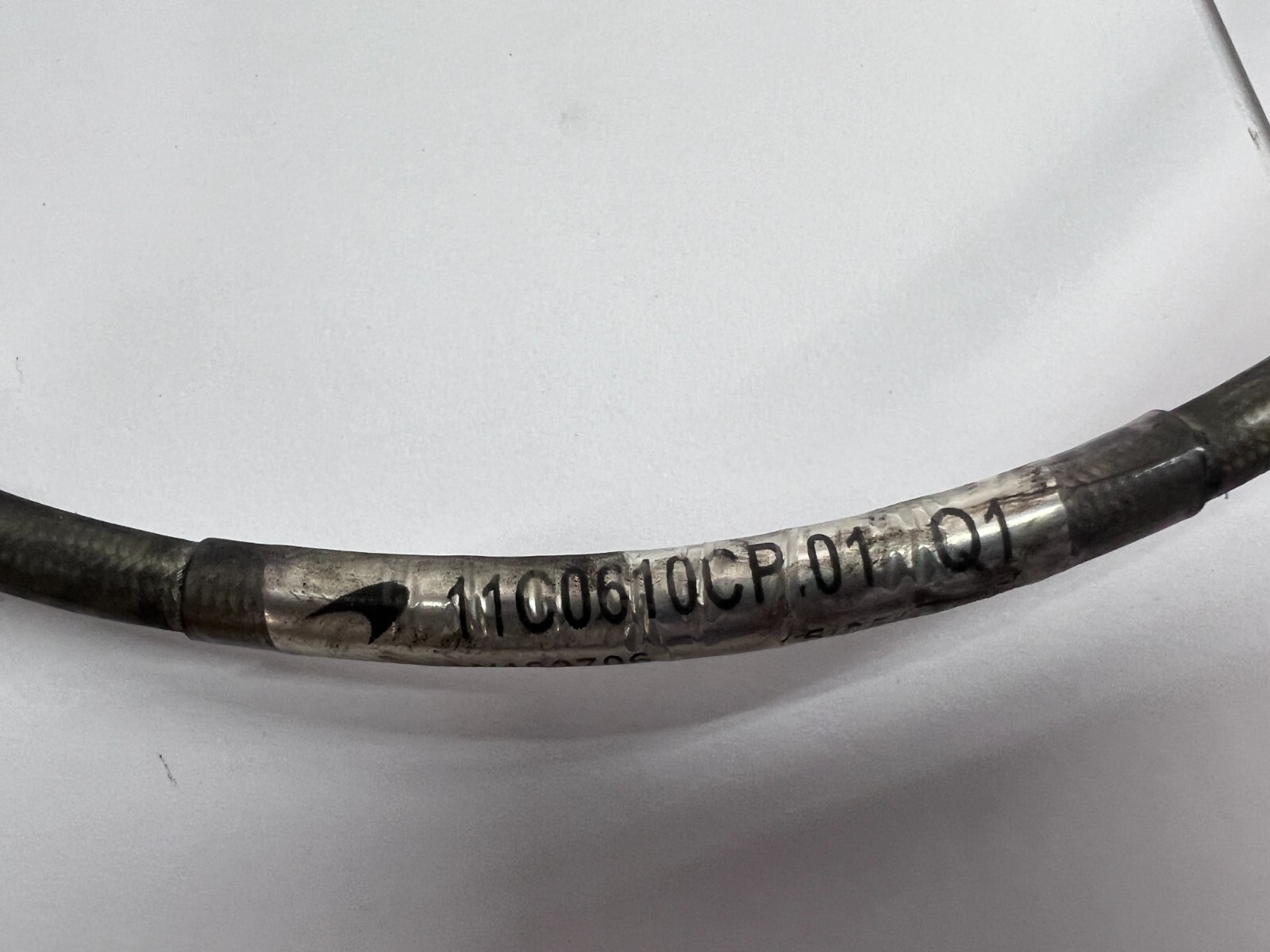 MCLAREN 650S 650 REAR LH LEFT DRIVER BRAKE LINE HOSE OEM 11C0610CP