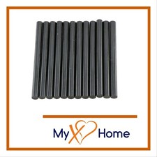 Black Hot Glue Sticks for Hot Glue Gun 0.3 in / 7.5 mm  1 to 240 Glue Sticks 