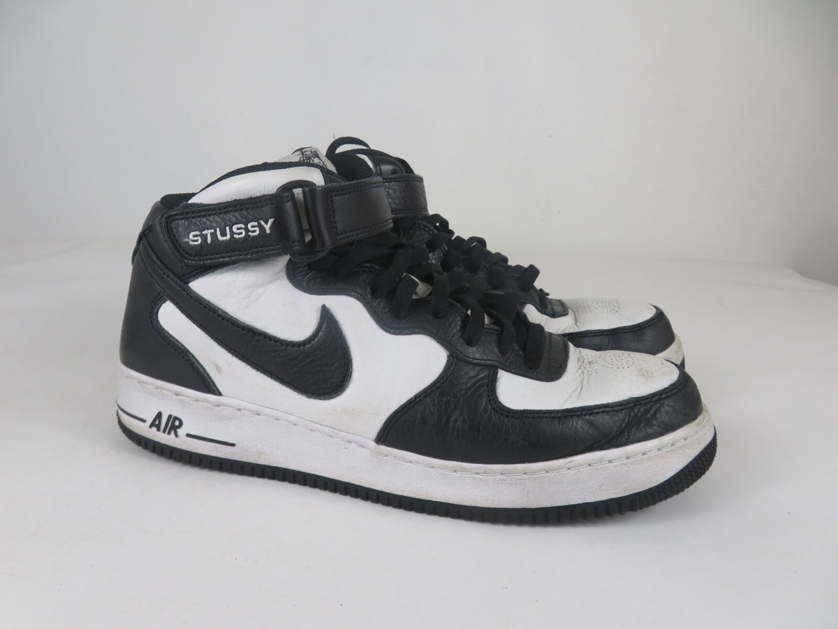 【未使用✨】Nike AIR Force1 MID STUSSY 27cm Nike Stussy x Air Force 1 Mid Fossil for Sale | Authenticity