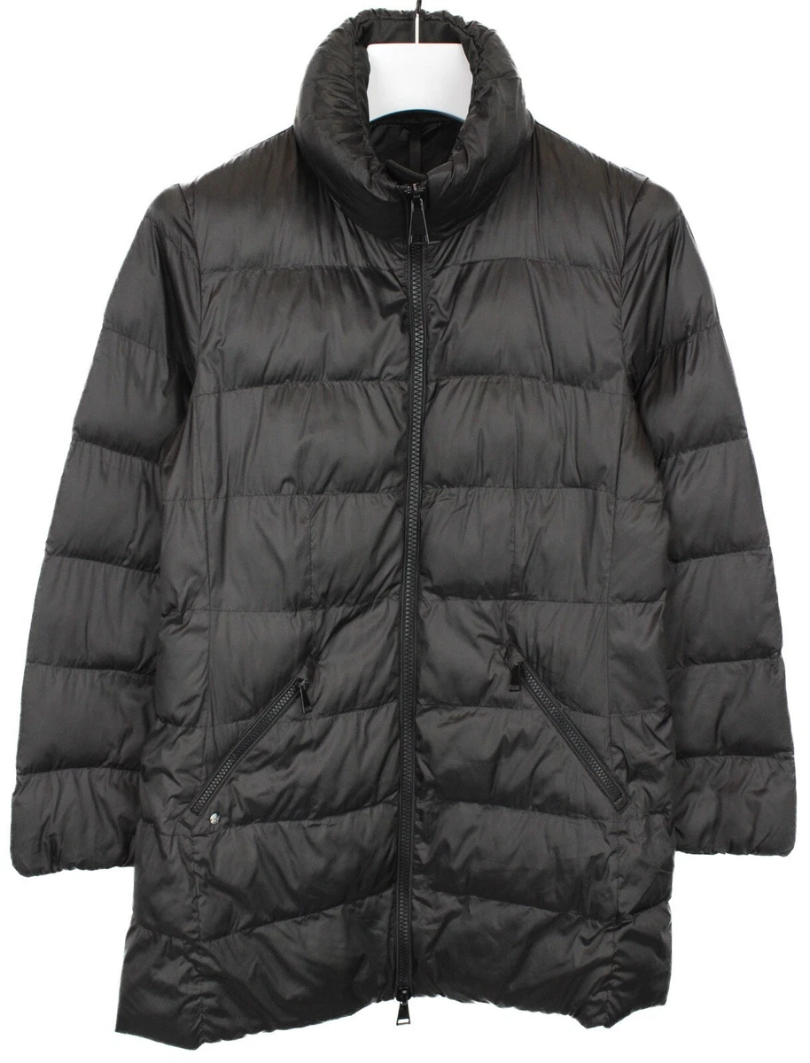 Massimo Dutti 6707 Veste Femmes Grand Marron mi Longueur Matelass