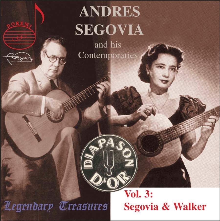 Audio Cd Segovia,Andres/Walker,Luise - Segovia & Zeitgenossen Vol.3