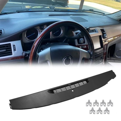 Fit For 07-2013 Escalade Silverado Sierra Upper Dash Panel Grille Cover Cap