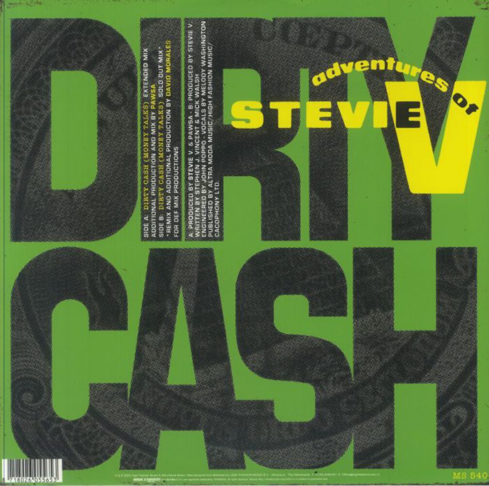 PAWSA & Adventures of Stevie V - Dirty Cash (Money Talks) (12