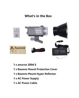 amaran 200dS LED Video Light, 200W Studio Light Bluetooth App