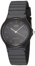 Casio MQ24-1E Men's Resin Band Casual Black Index Dial Analog Watch