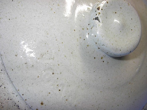ANTIQUE STONEWARE CROCK LID ONLY MARKED 2 GAL 9 3/4" OD FITS 8 1/2" OPENING - Picture 3 of 8