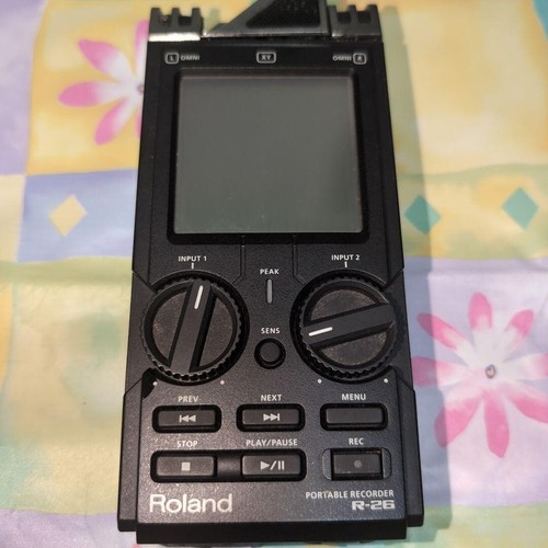 【AS-IS】Roland R-26 Portable Audio Recorder XLR/TRS Combo with BOX from Japan - Picture 5 of 14