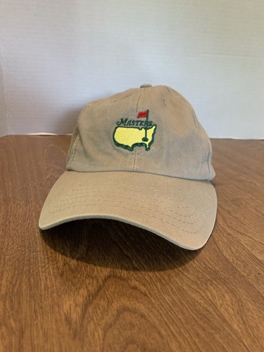 Vintage Masters Golf Hat Augusta Tan 