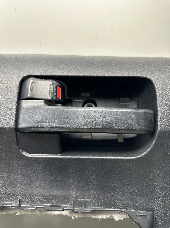 Toyota Tundra 2007-2013 doble cabina panel de moldura de puerta del conductor delantero izquierdo OEM Foto 2 de 4