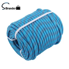 1/2In Diameter 200 Feet Braided Rope 6500 Lbs Arborist Tree Camping Hiking Rope