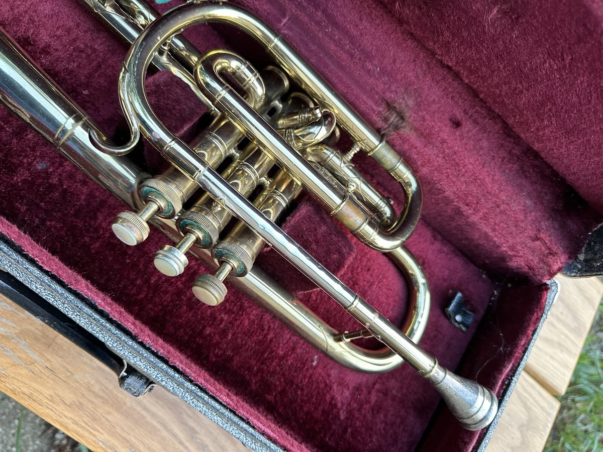 LAFAYETTE by COUESNON PARIS TRUMPET WITH CASE MOUTHPIECE. eBay