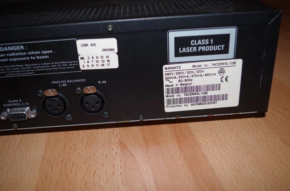 Marantz CDR-615 Professional - Bild 4 von 4