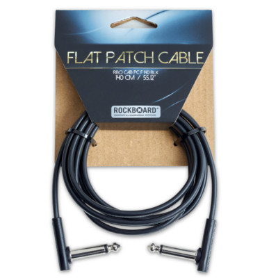 RockBoard Flat Patch Cables 4.59' Black