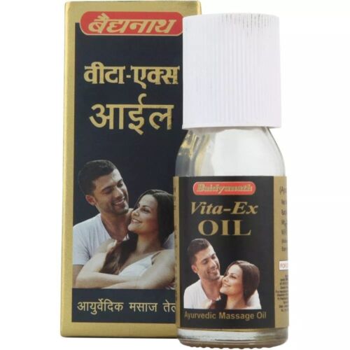 Baidyanath Vita-Ex Oil 15ml | Ayurvedic Herbal Oil for Delay & Stamina Vita EX