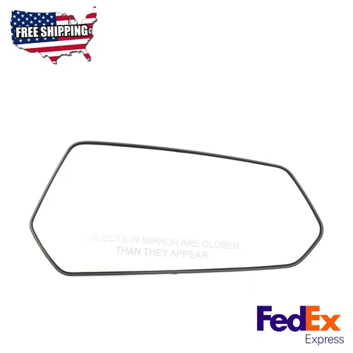 Mirror Glass Passenger Side Fits 2010-2015 Chevrolet Camaro