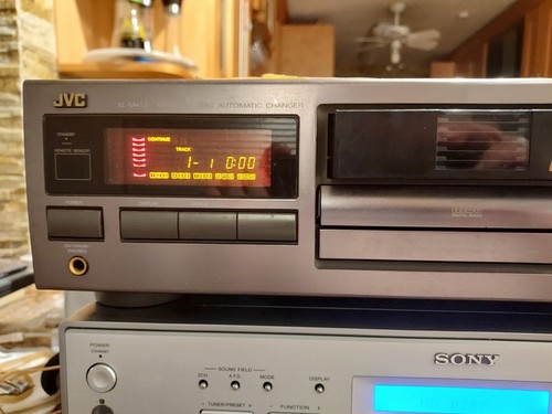 FOR PARTS-JVC XL-M415TN Compact Disc Player 6+1 -POWERS ON+BONUS: 6cd CARTRIDGE - Picture 2 of 4