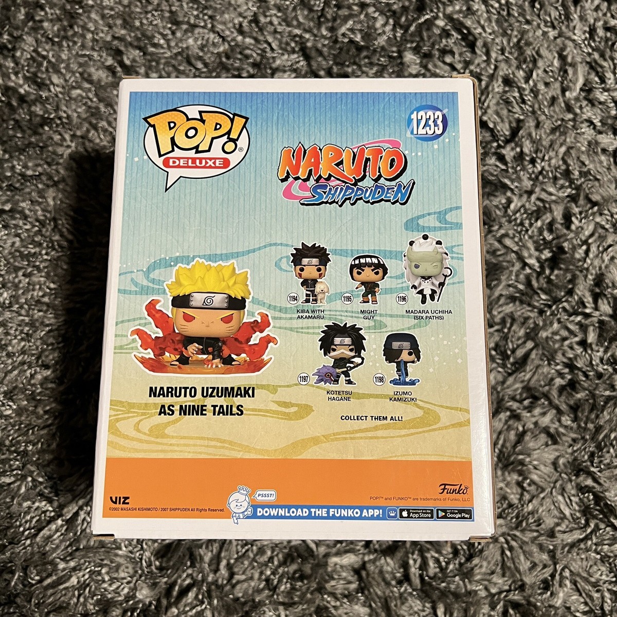 Funko Pop! Deluxe NARUTO UZUMAKI AS NINE TAILS #1233 LA