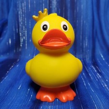 Standing with Crown Rubber Duck from Schnabels NEW