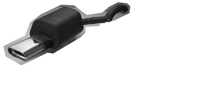 muffler for Ford Mondeo Mk IV 1.8 TDCi 74kW 2007-2014 Single Oval Tip 145x75mm