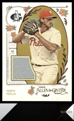 2024 Topps Allen & Ginter #AGR-AN Aaron Nola A&G Relics Full Size B Phillies