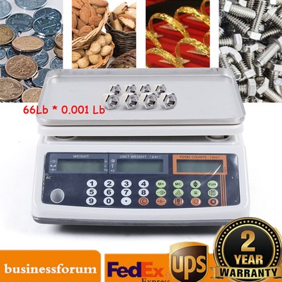 LCD Electronic Counting Scale Digital Computing Food Meat Price Weight Scale