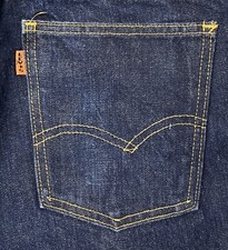 LVC Big E Orange Tab Levi  s Bell Bottoms 646 0217 Size 27x32