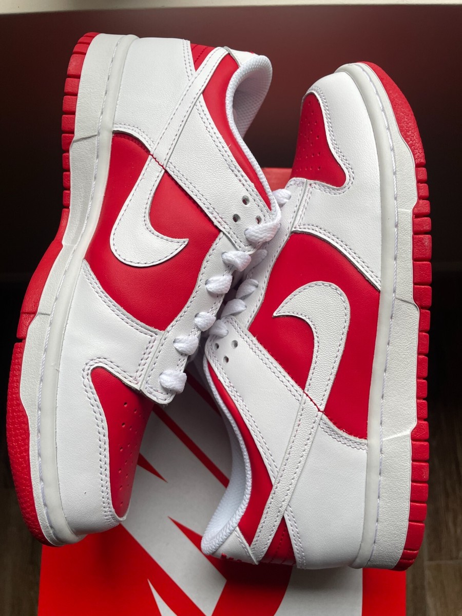 Nike Dunk Low Championship Red GS 6y / 7.5 Women CW1590-600
