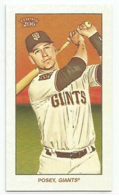 Buster Posey San Francisco Giants 2020 Topps 206 Wave 1 Card | eBay