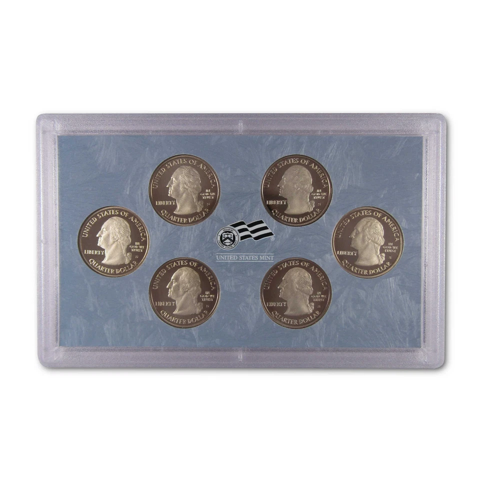 2009 D.C. & U.S Territories Quarter Clad Proof Set U.S. Mint OGP COA - Image 3 of 4