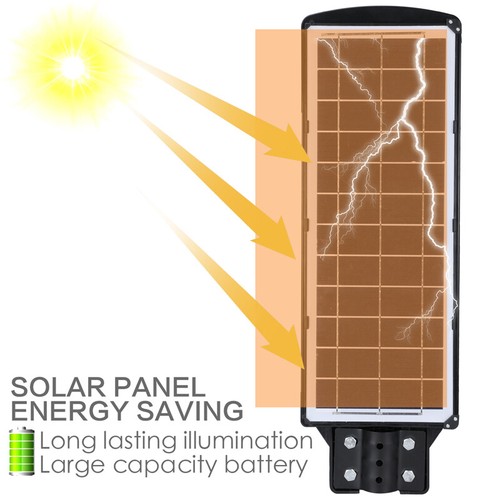 Commercial 9900000LM Solar Street Light LED IP67 Radar PIR Sensor Road Lamp+Pole - Picture 63 of 100