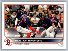 E. Hernandez/R. Devers 2022 Topps Boston Bashers BASEBALL #630 Boston Red Sox