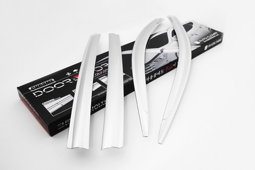Chrome Weather shields 4pcs for 2018 -2019 KIA New Sorento Si SLi Sport GT-Line - Picture 10 of 12