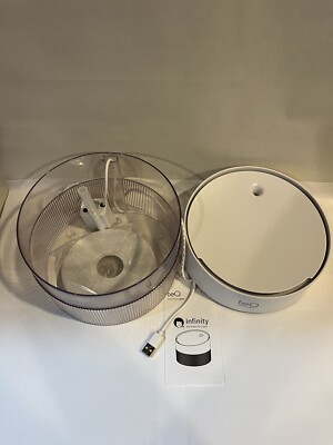 beQ Automatic Infinity Pet Water Fountain,2.5L 1 filter. Never Used | eBay