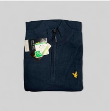 LYLE AND SCOTT ELEGANT QUARTER ZIP JUMPER FOR MENS
