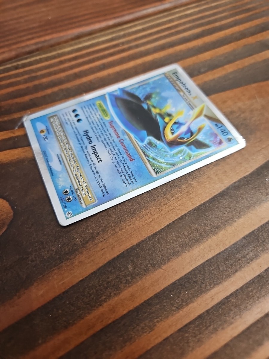 Pokémon TCG Empoleon LV.X Diamond & Pearl 120/130 Holo Rare Holo