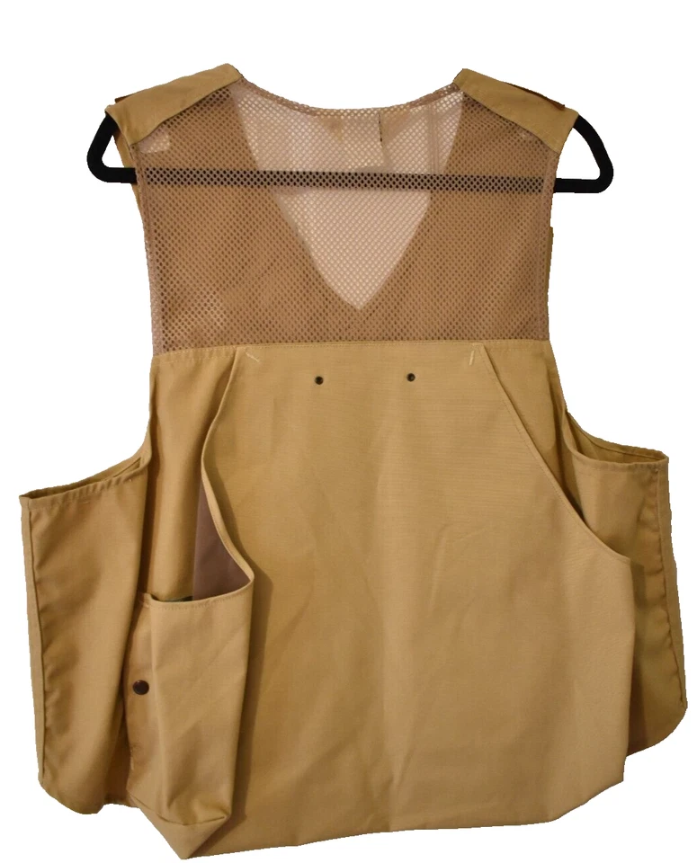 Vintage 70's Duxbak Hunting Vest Men's Button Up Mesh Size Large "New with Tags" - Image 4 of 4