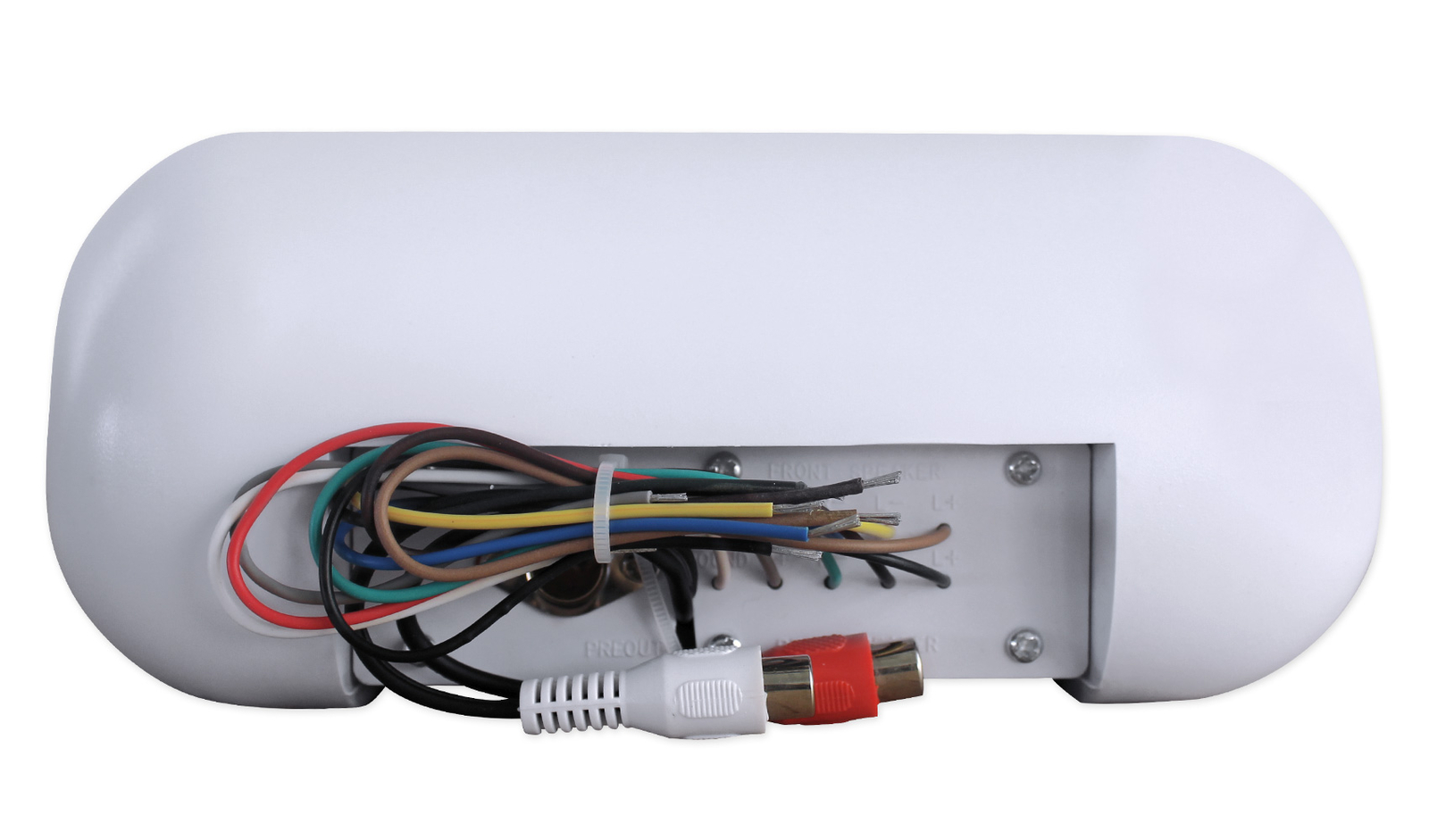 Водонепроницаемый корпус карданного подвеса для морской лодки белого цвета для ресивера JVC KD-R99MBS