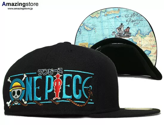 NEW ERA 59FIFTY ONE PIECE X WITH MAP 59FIFTY FITTED CAP blue