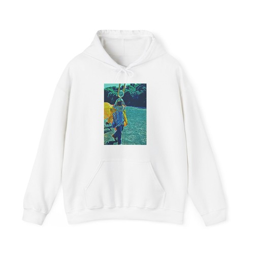 Sun Ra Drip Art Long Sleeve Graphic Print Unisex Heavy Blend™ Hooded Sweatshirt - Picture 6 of 25