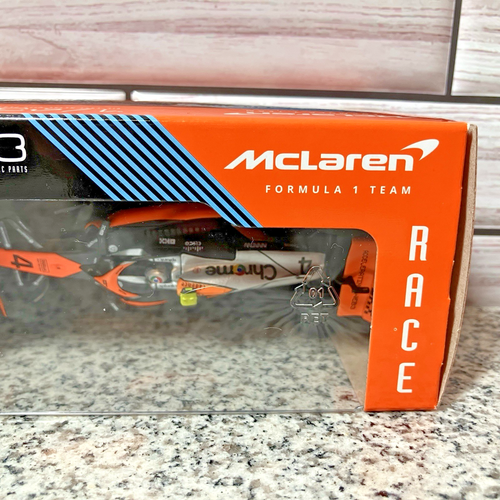 Bburago 2023 McLaren MCL60 Lando Norris #4 1/43 Diecast Model Formula 1 F1 NIB - Picture 12 of 18