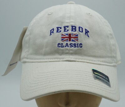 Reebok Logo Women's Slouch Buckle-Back Cap Hat Beanie NEW