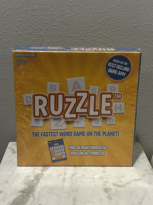RUZZLE The Fasters Word Game on the Planet! New Sealed Game Best Seller Game