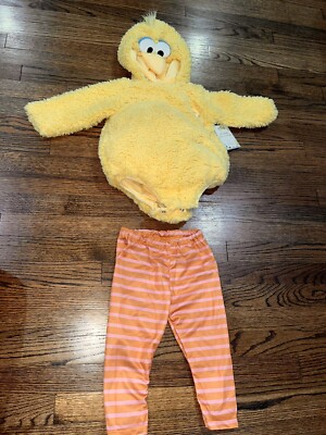 NWT Pottery Barn Kids Sesame Street BIG BIRD Halloween Costume 12